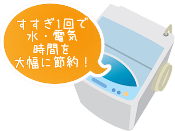 水・電気の節約